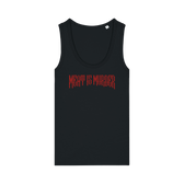 Meat Is Murder Women's Tank Top - Vegan America