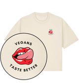 Vegans Taste Better Women's Boxy T-Shirt - Vegan America