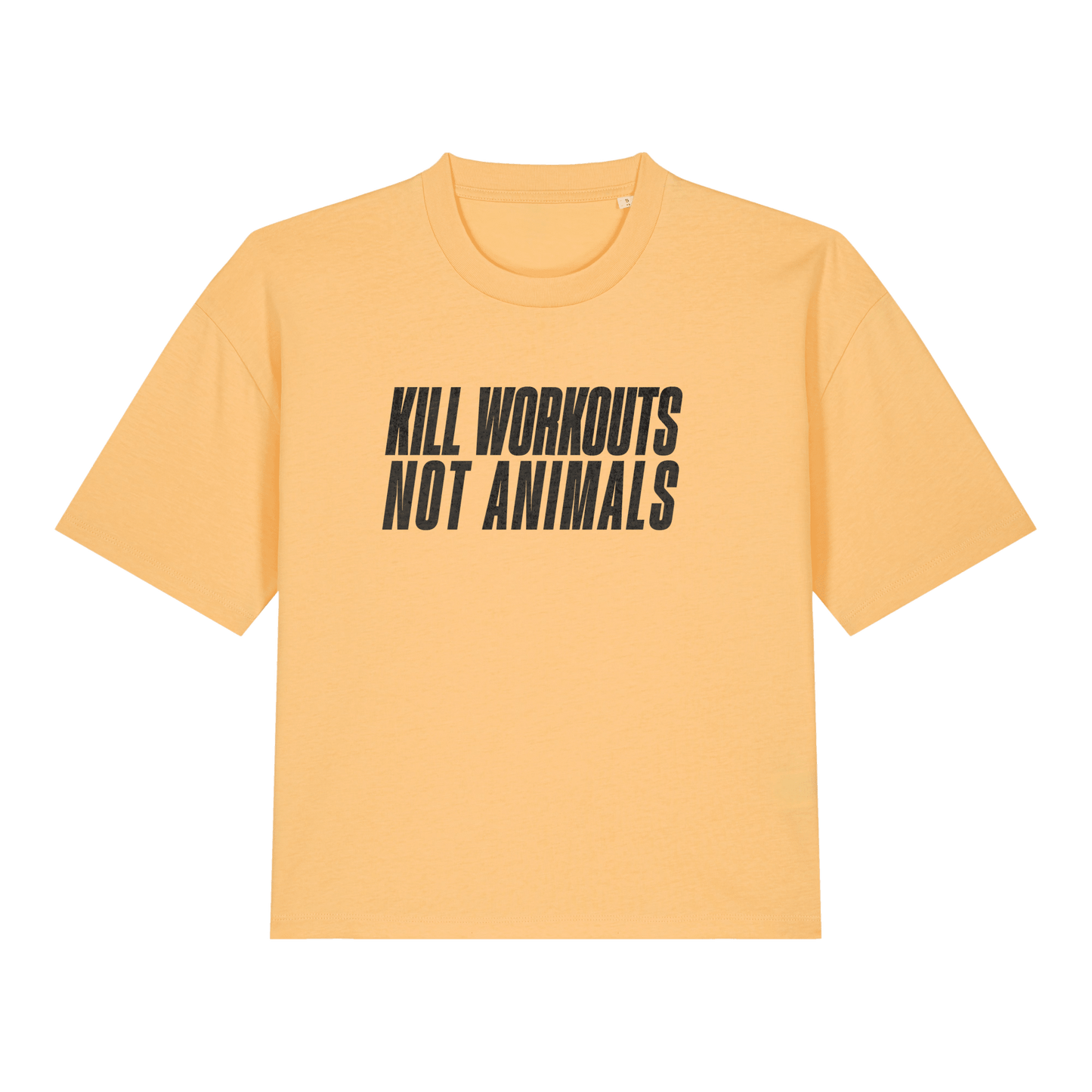 Kill Workouts Not Animals Women's Boxy T-Shirt - Vegan America