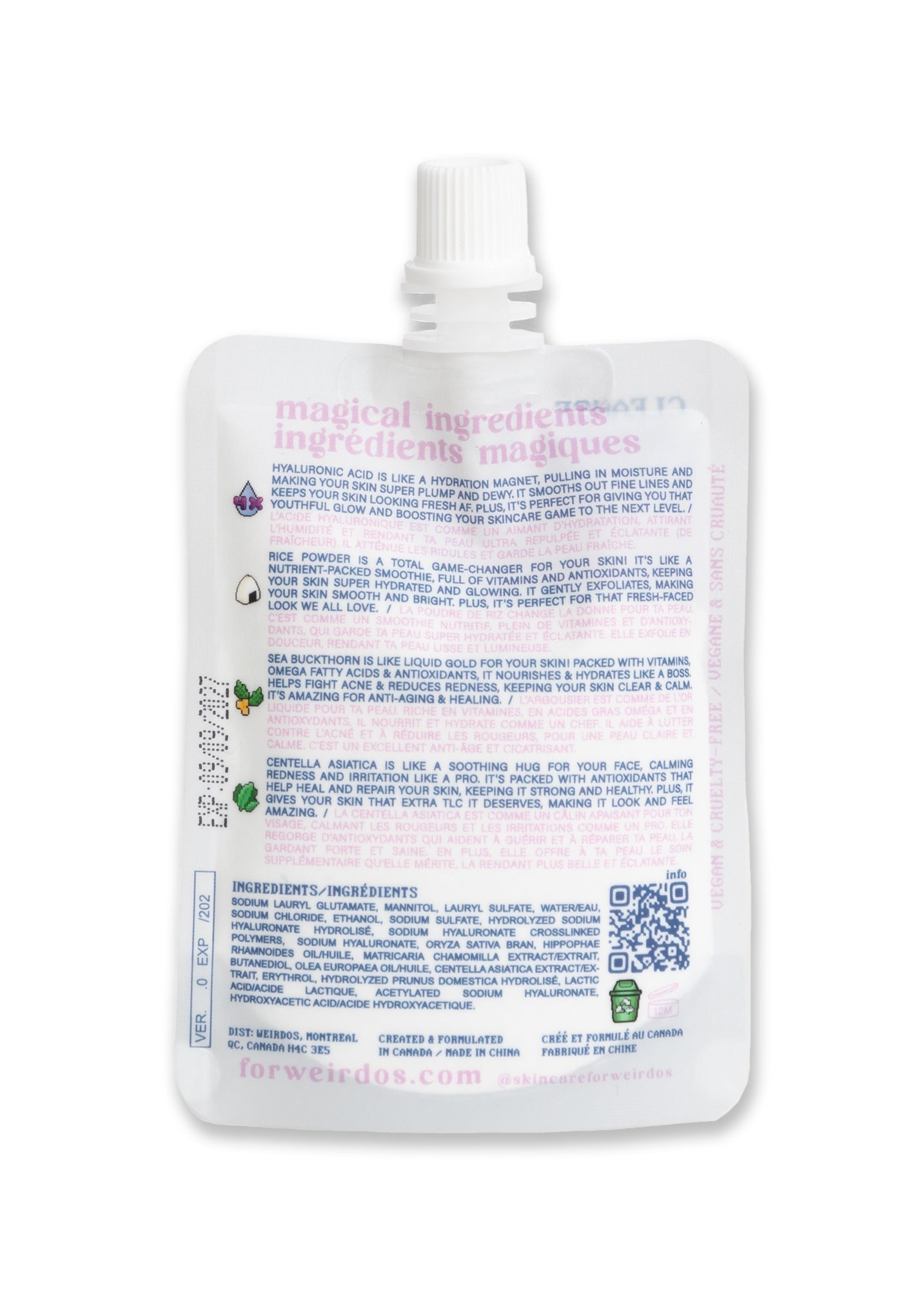 moon dust powder cleanser - Vegan America