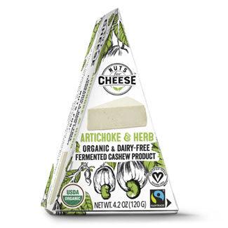Nuts for Cheese - Organic Smoky Artichoke & Herb Wedge, 4.2oz