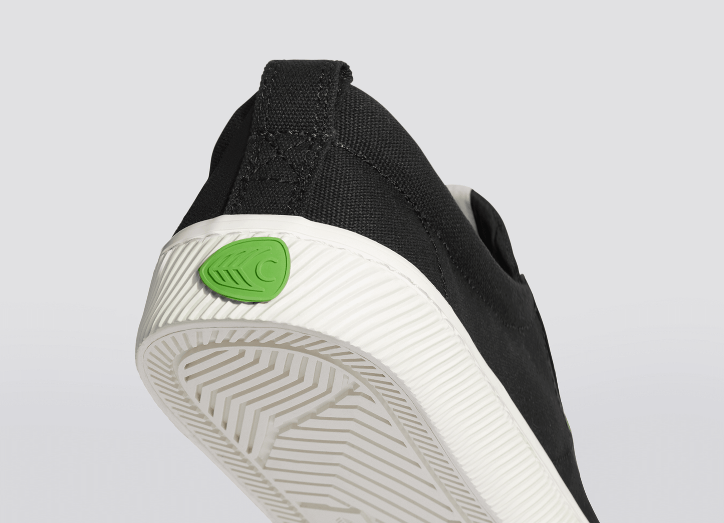 OCA Low Black Canvas Sneaker Women