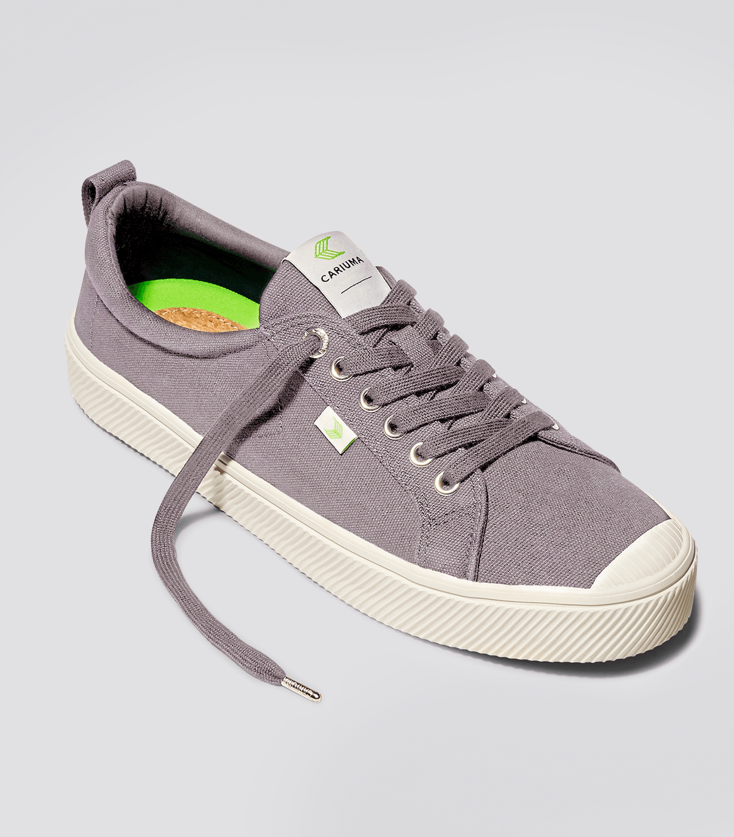 OCA Low Mystic Grey Canvas Sneaker Women
