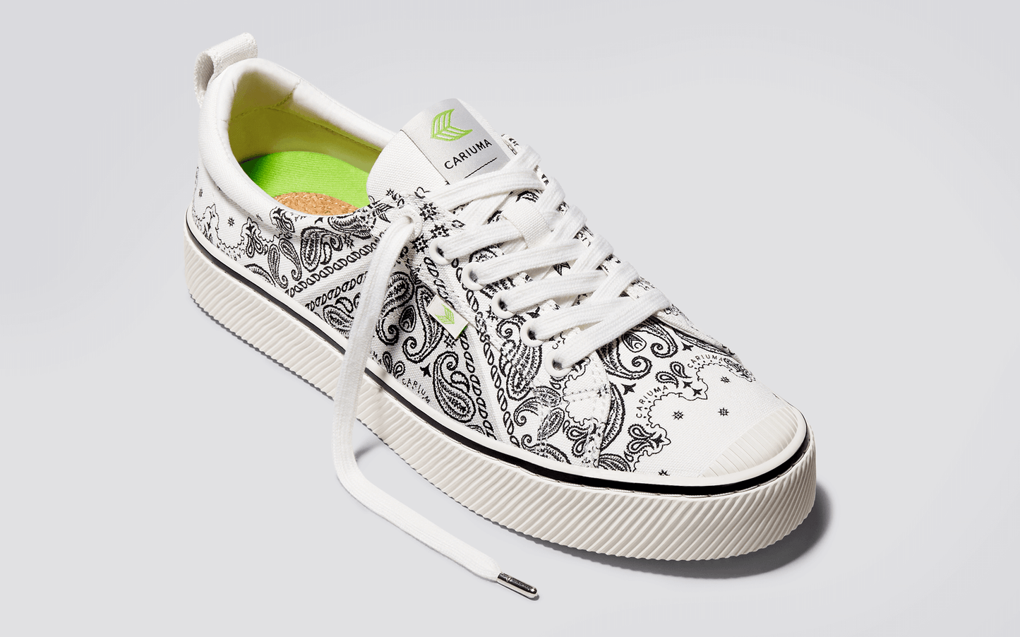OCA Low Off-White Bandana Canvas Sneaker Women