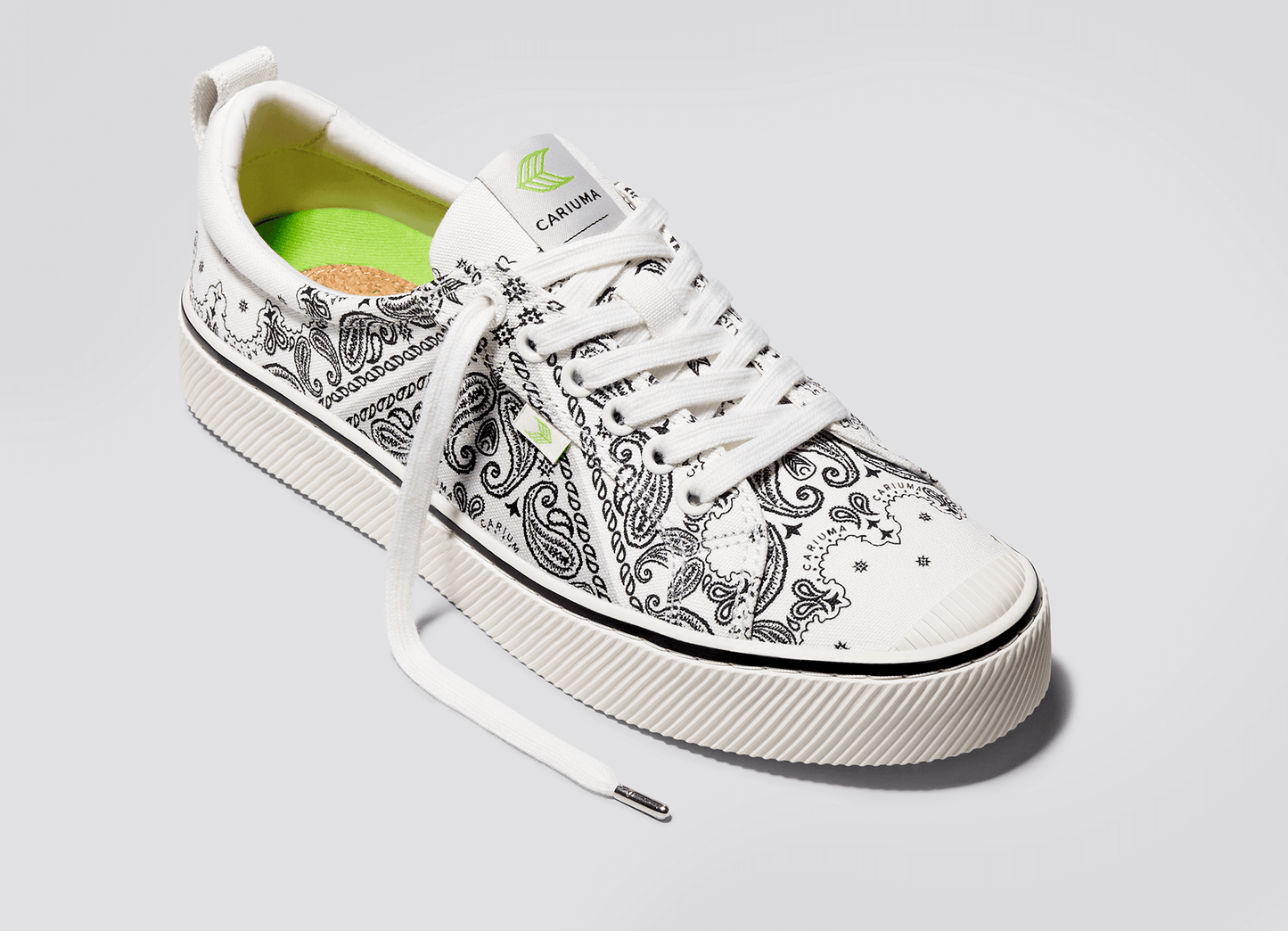 OCA Low Off-White Bandana Canvas Sneaker Women