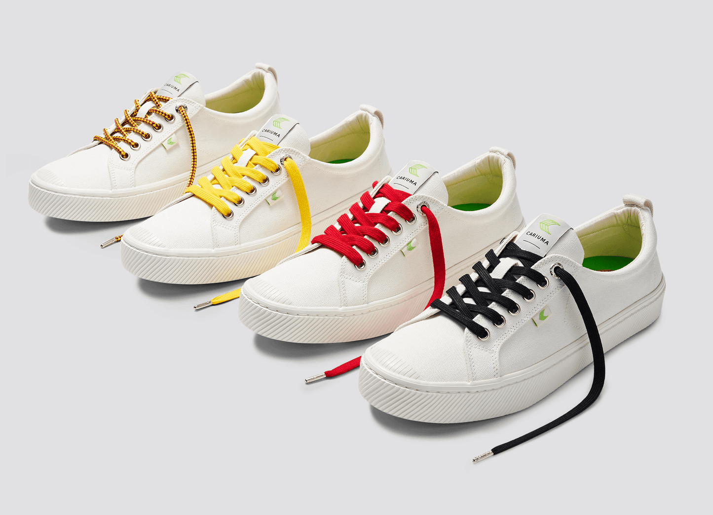 OCA Low Off-White Canvas Sneaker Women