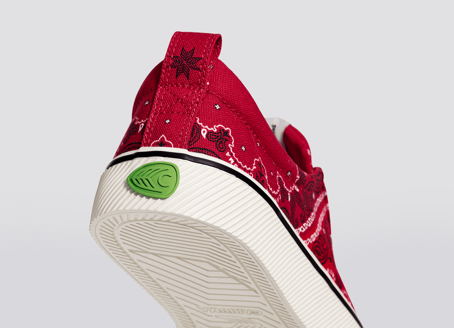 OCA Low Red Bandana Canvas Sneaker Women