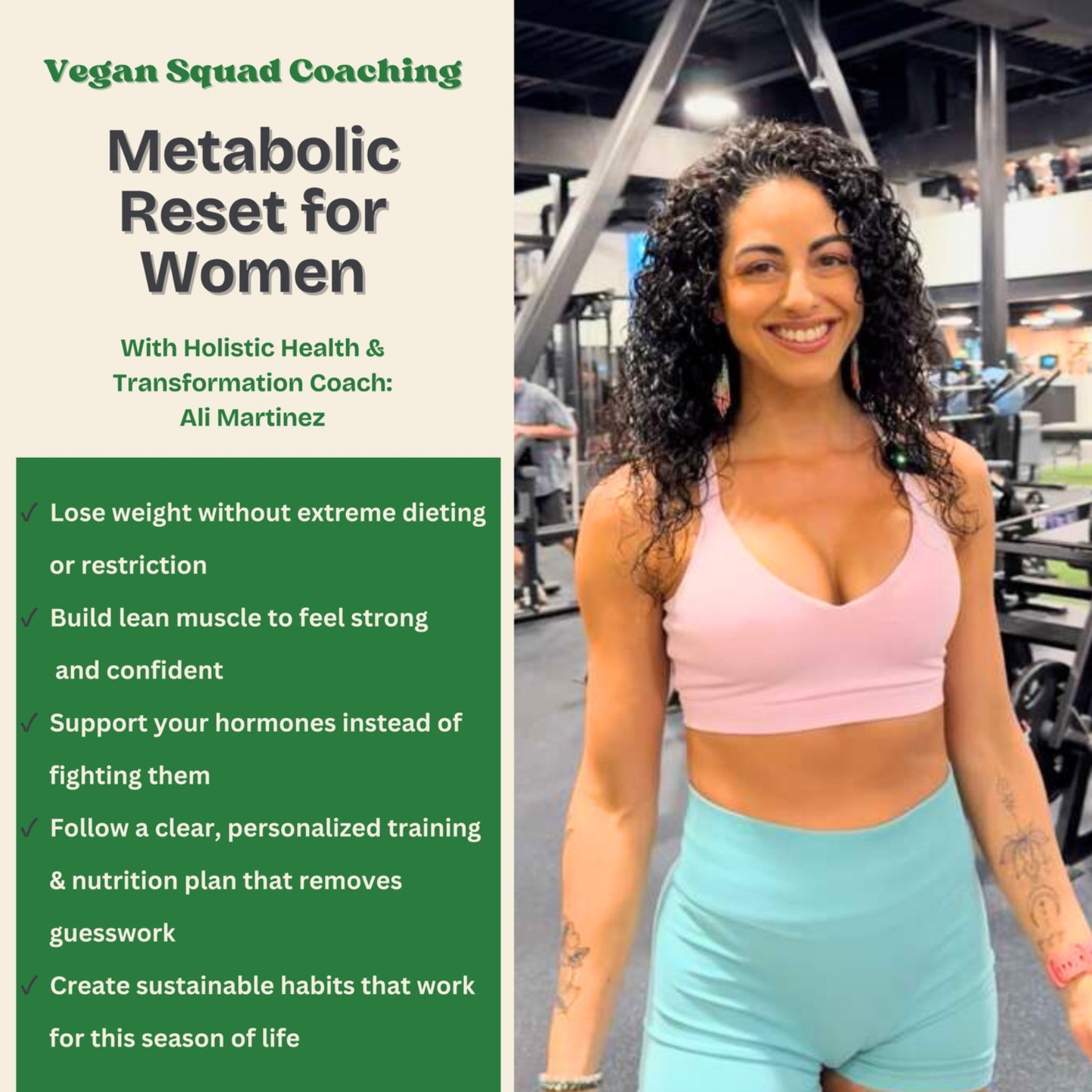 Women’s Health Coach Ali Martinez