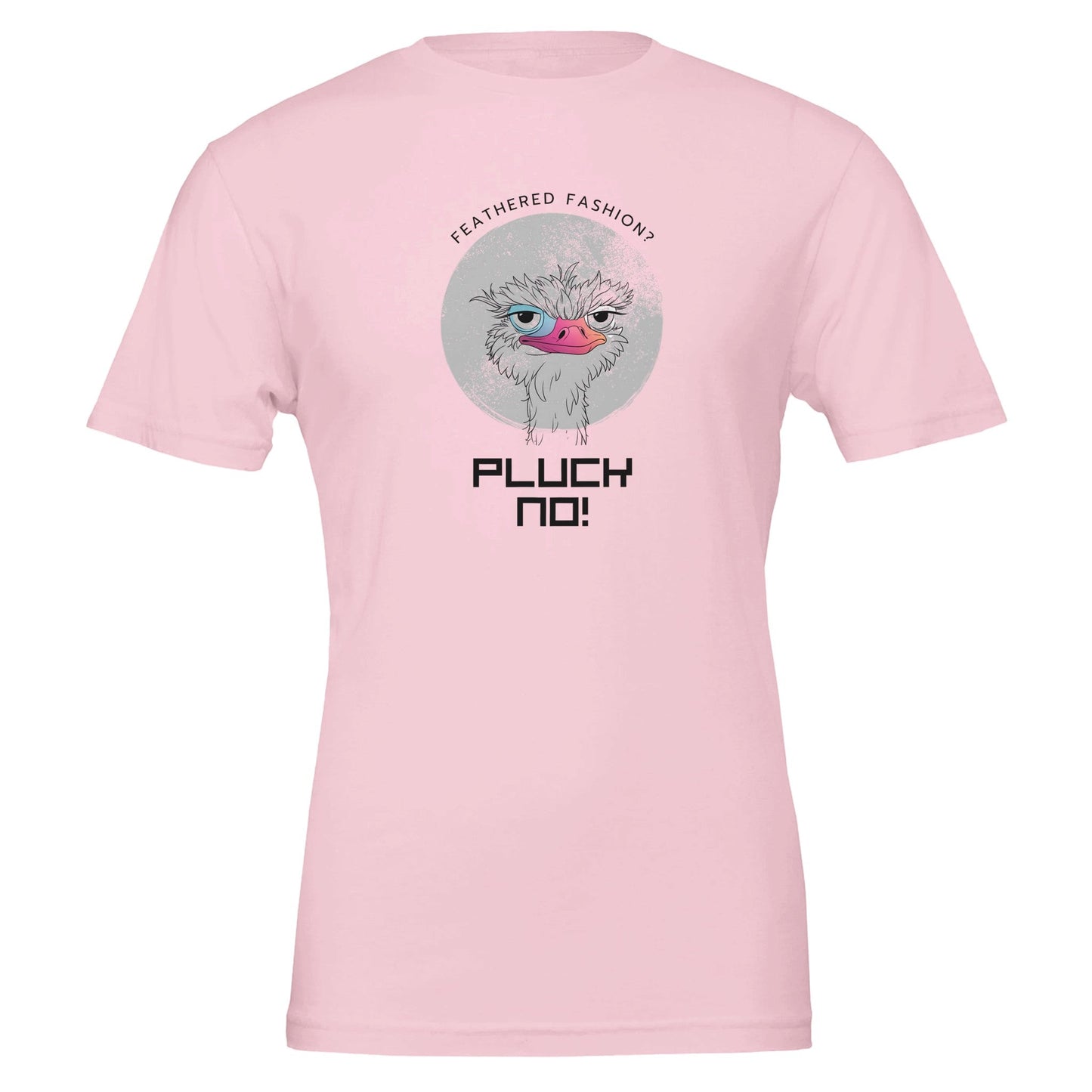 Pluck No! Funny Vegan Premium Tshirt - Vegan America