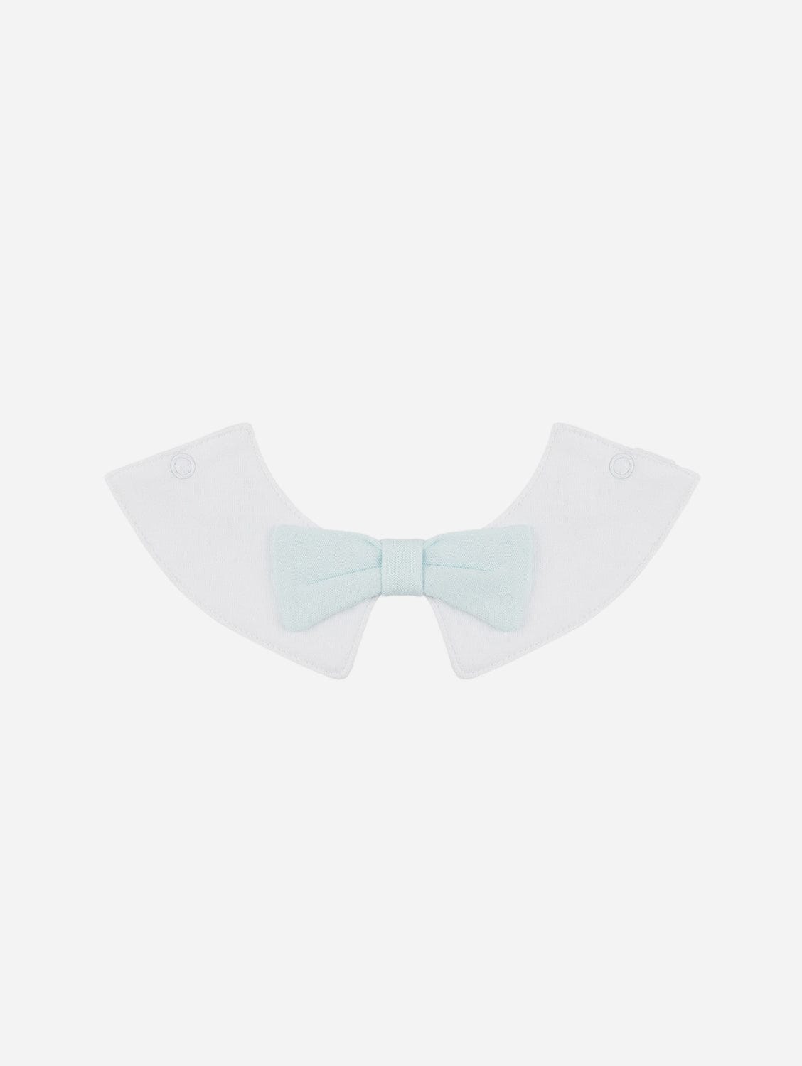 Pop My Way Organic Cotton Bow Tie Collar | Sky Blue