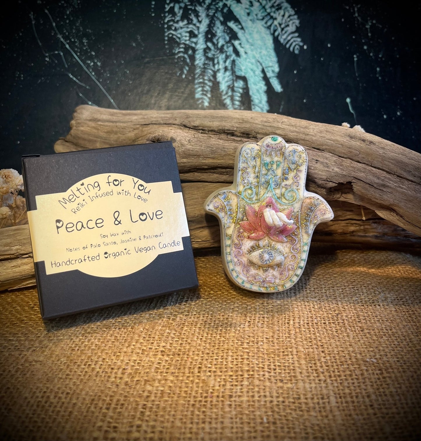 Peace & Love Organic Candle - Vegan America