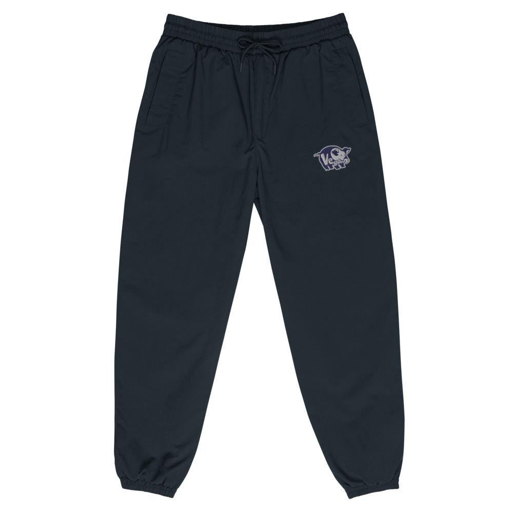 VEGAN Embroidered Recycled tracksuit Pants