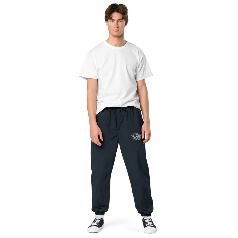 VEGAN Embroidered Recycled tracksuit Pants