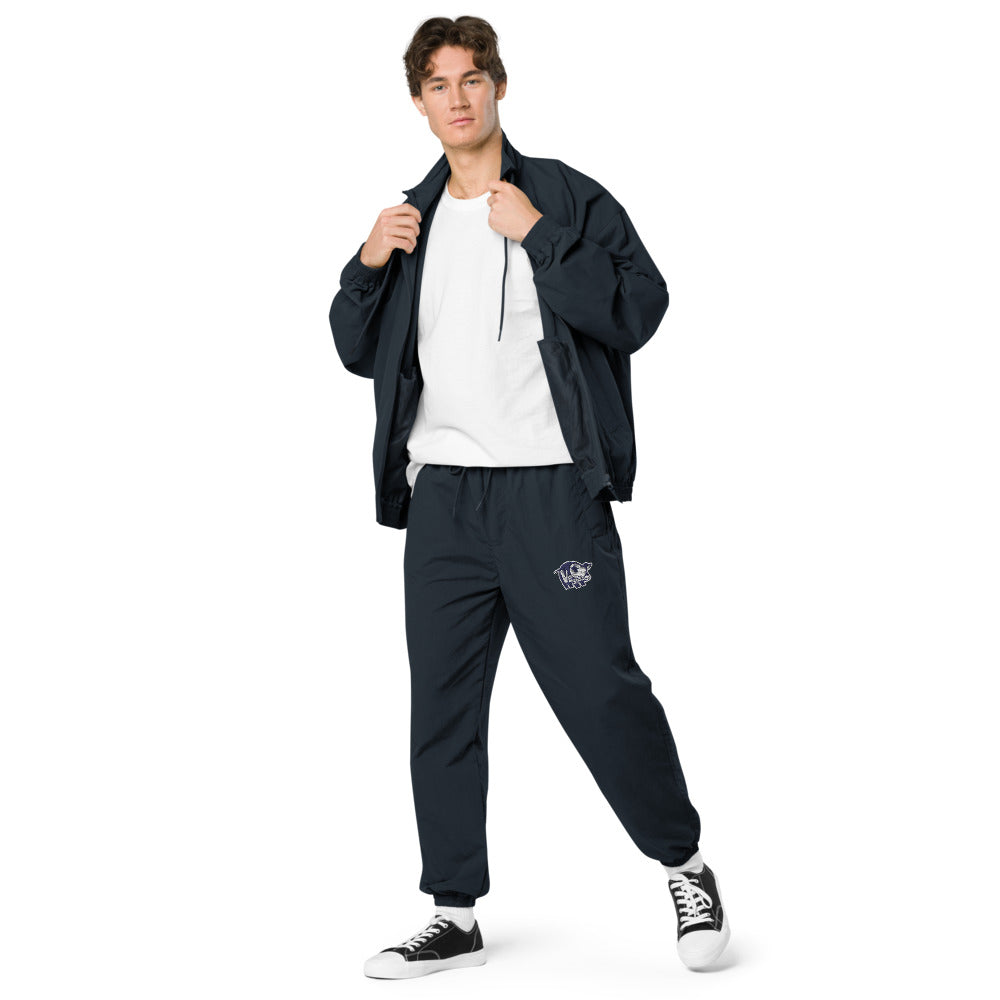 VEGAN Embroidered Recycled tracksuit Pants