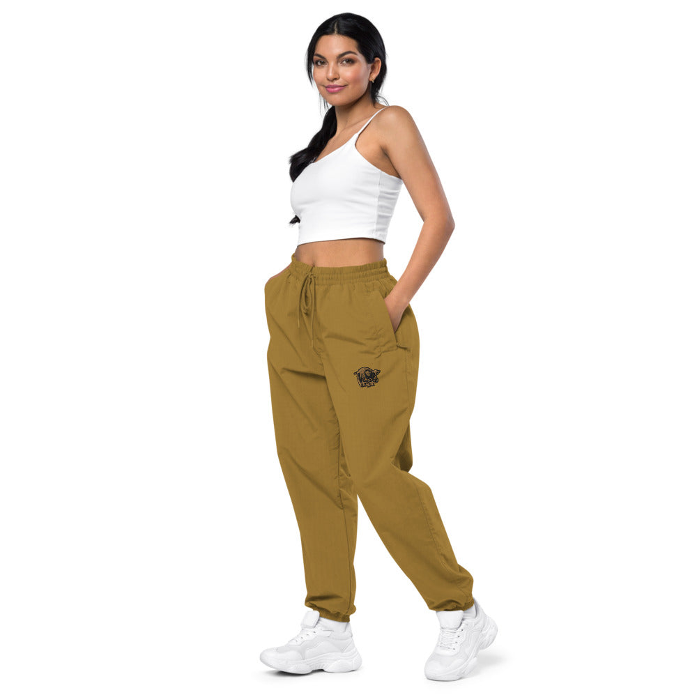 VEGAN Embroidered Recycled tracksuit Pants