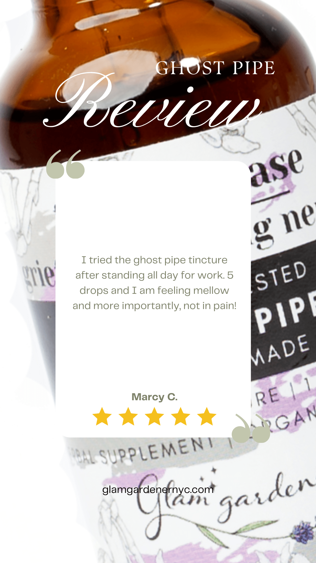 Total Release: Ghost Pipe Herbal Tincture - Vegan America