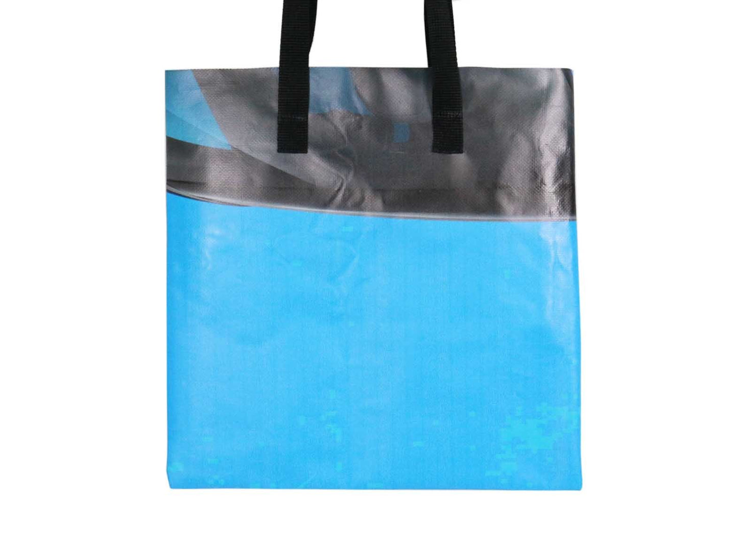 shopping bag cat food package blue - Vegan America