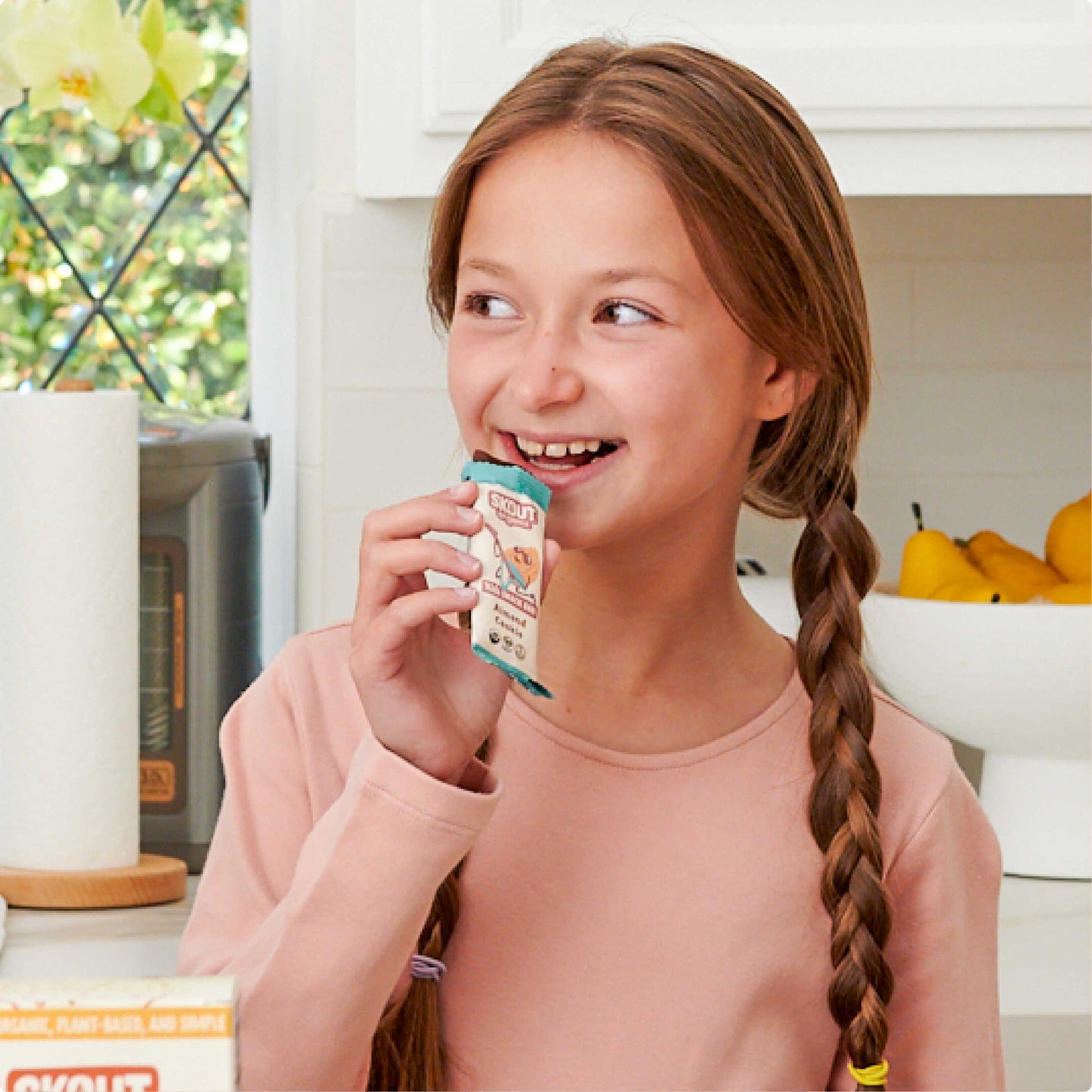 Skout Organic Almond Cookie Kids Bar - Vegan America