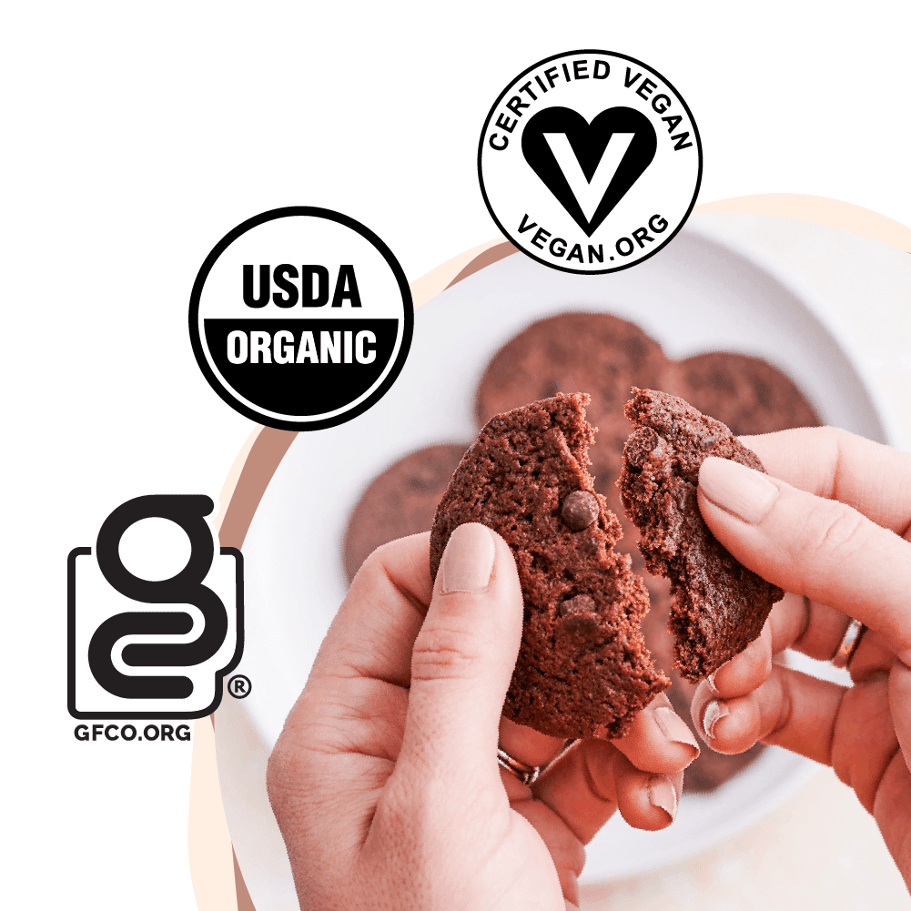 Skout Organic Double Chocolate Soft Baked Cookies - Vegan America