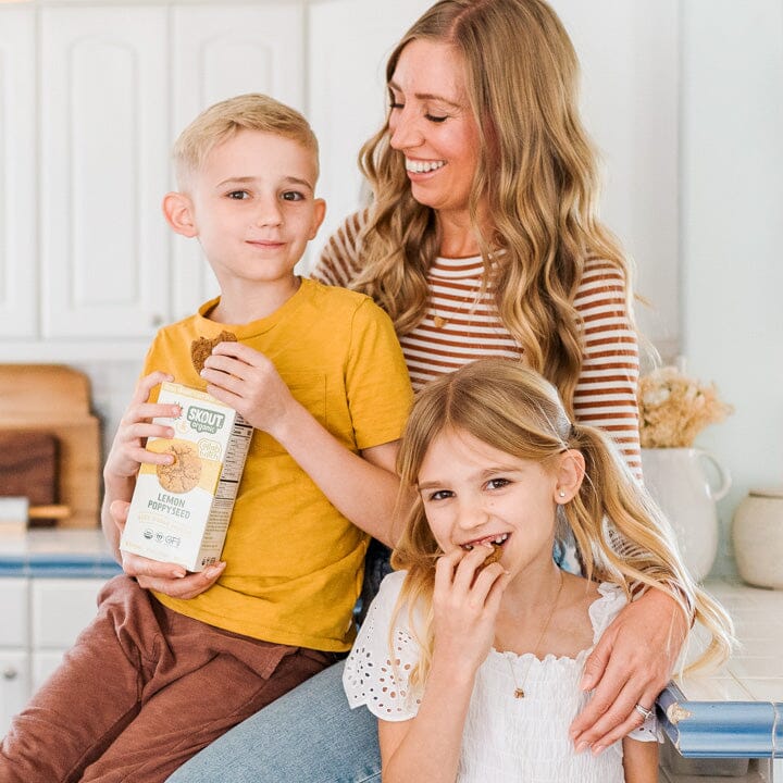Skout Organic Lemon Poppyseed Soft Baked Cookies - Vegan America