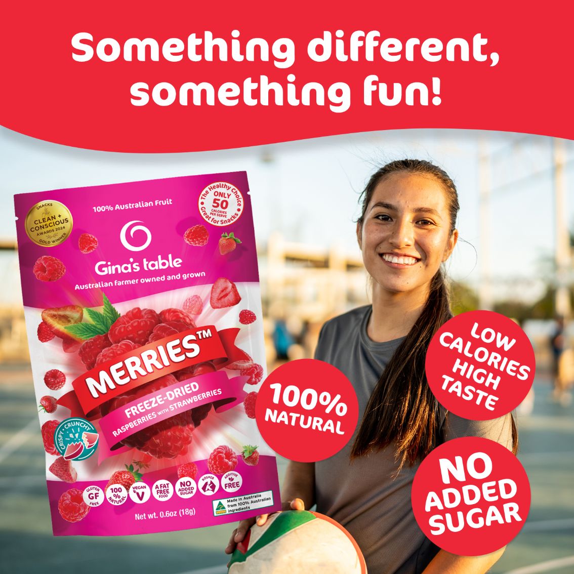 Freeze Dried Raspberries with Strawberries - Vegan America
