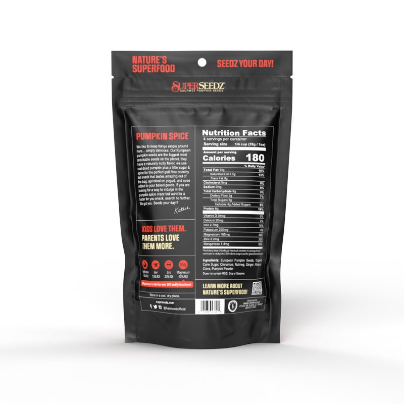 š Pumpkin Spice Gourmet Pumpkin Seeds ā Premium European, Hull - Less, Roasted, No Seed Oils - Vegan America