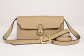 Lavāda Signature Crossbody Wallet Clutch in Tan - Vegan America