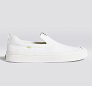 IBI SLIP-ON White Knit Sneaker Women