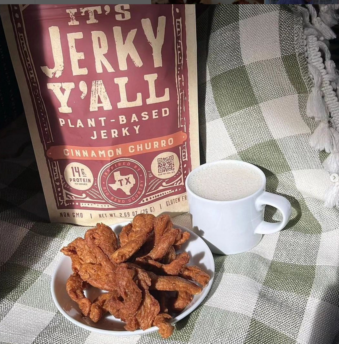 Cinnamon Churro Jerky | Seasonal Holiday Flavor (Retail 6-Pack)
