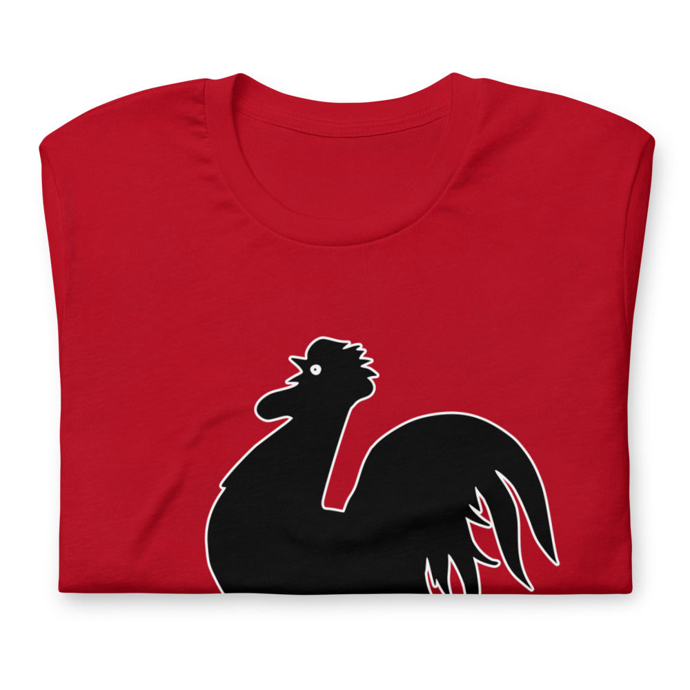 VEGAN " Don't Be A Cock" Short-Sleeve Unisex T-Shirt