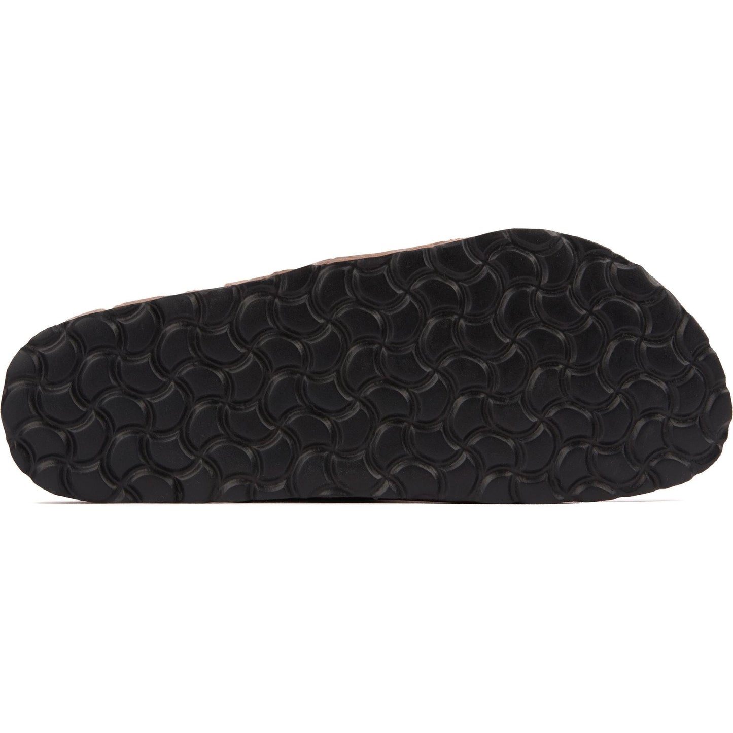 Mango Men's Vegan Comfort Footbed Sandals | Black