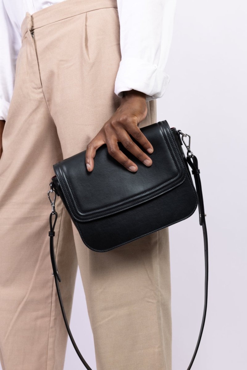 Brigitte Couture Uppeal™ Black Bag - Vegan America