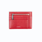 Zipped Uppeal™ Red Lizard Card Holder - Vegan America