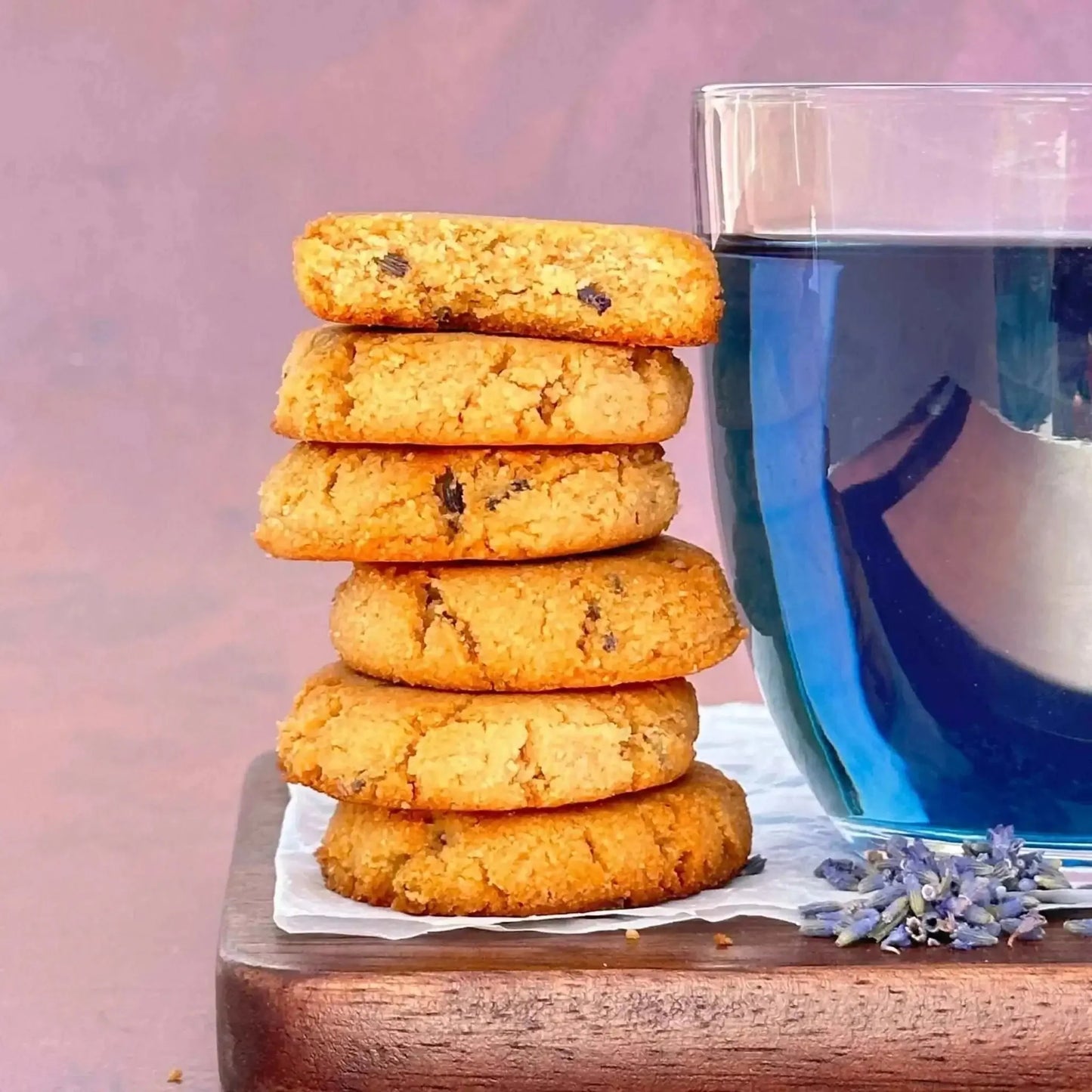 Vegan Gluten Free Lemon-Lavender Cookies | Flèche Healthy Treats