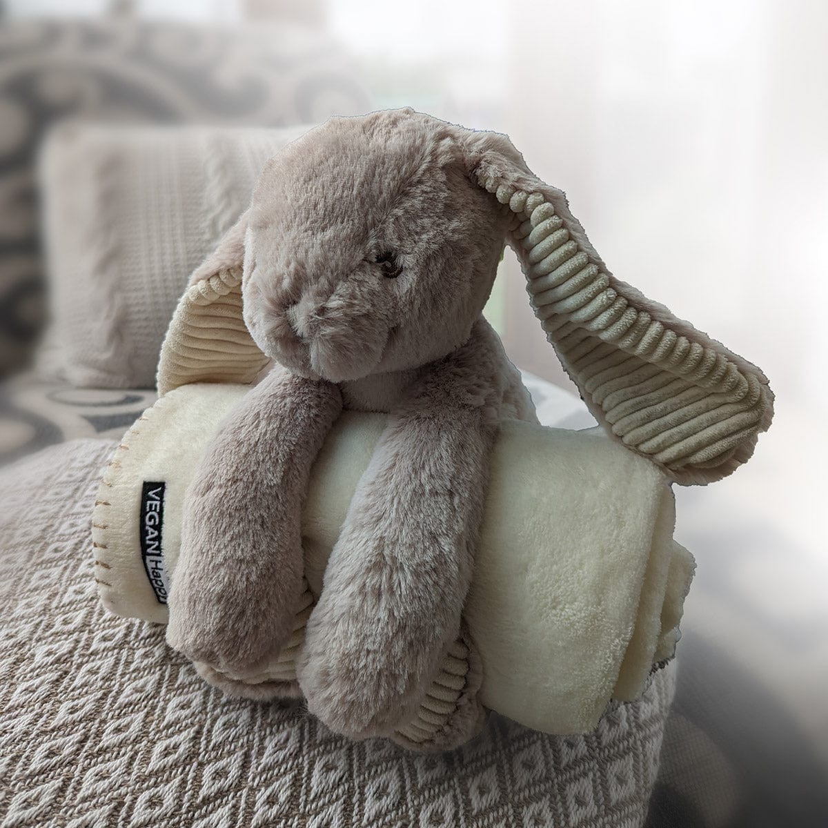 Vegan Babies' Rabbit and Blanket