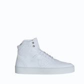 Matéo High-Top Biosourced & Recycled Sneaker – White - Vegan America