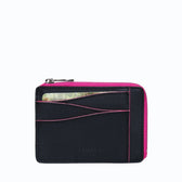 Large Zipped Mylo™ Mushroom Card Holder – Pink - Vegan America