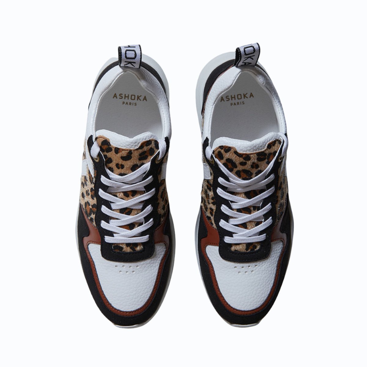 Lewis Running Sneaker – Biosourced & Recycled Leopard - Vegan America