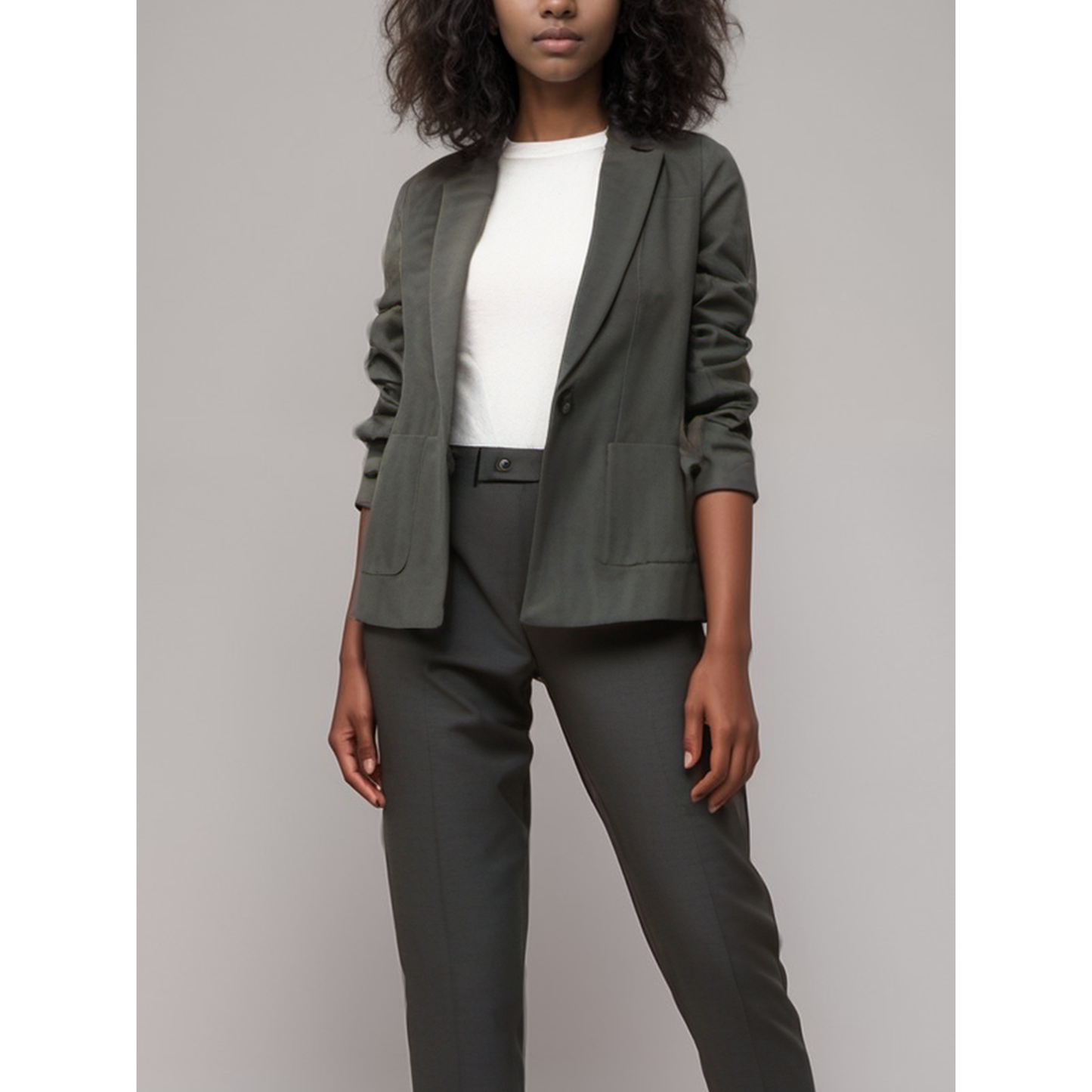 Vegan Wool Blazer