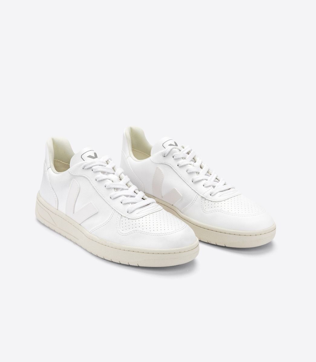 V-10 Sneaker in Full White from Veja