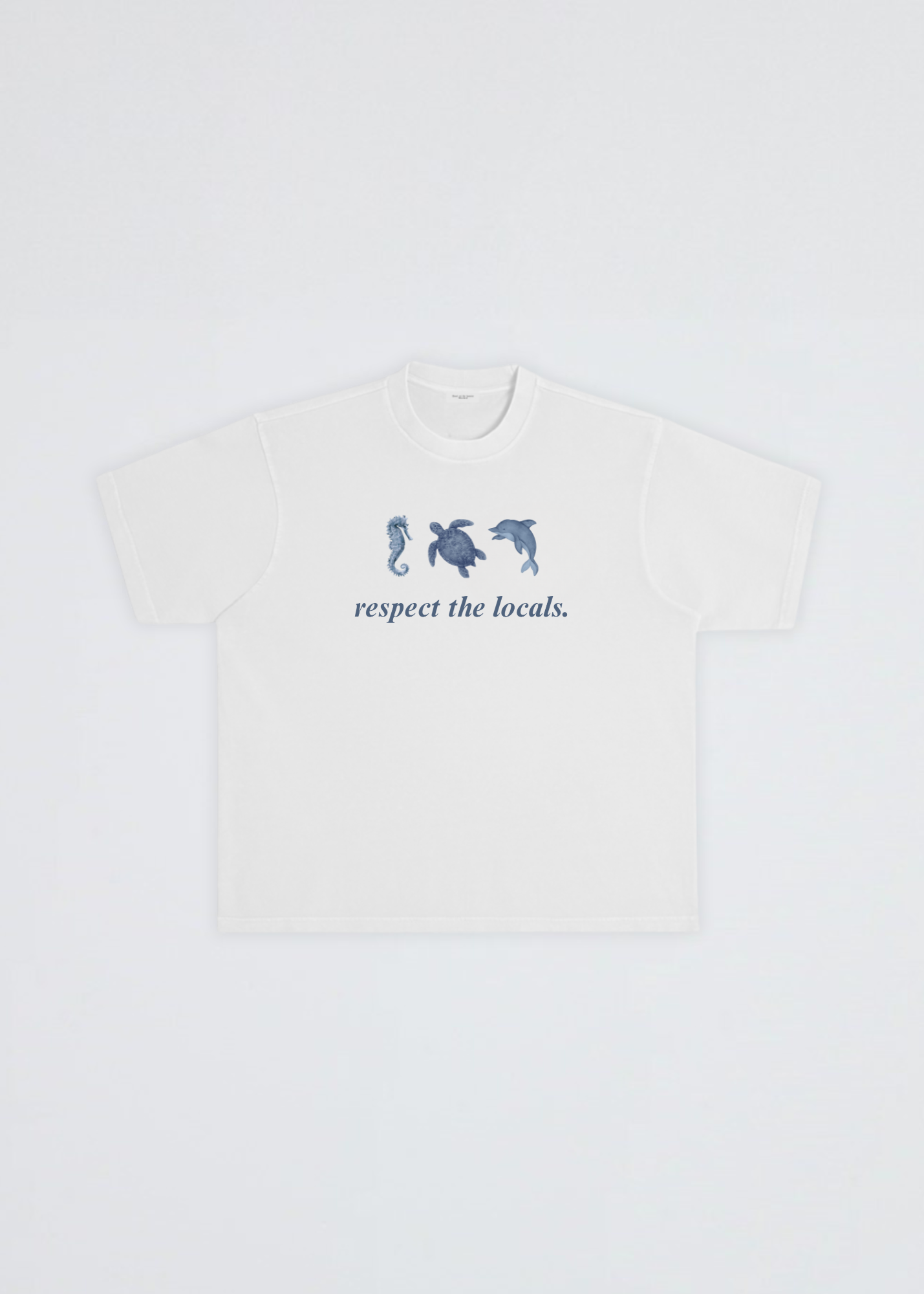 RESPECT THE LOCALS TEE SHIRT