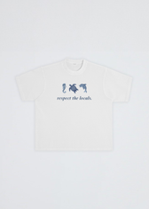 RESPECT THE LOCALS TEE SHIRT - Vegan America