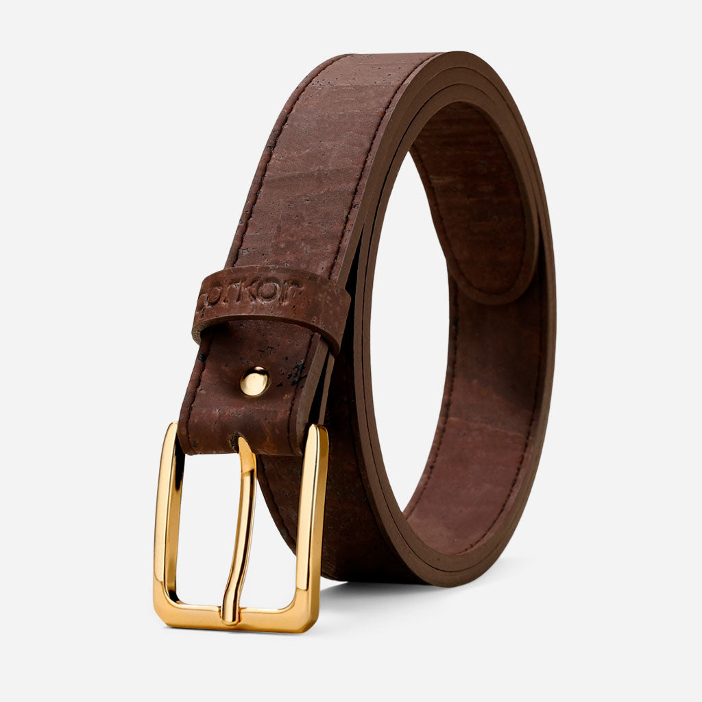 women_cork_belt_brown #color_brown