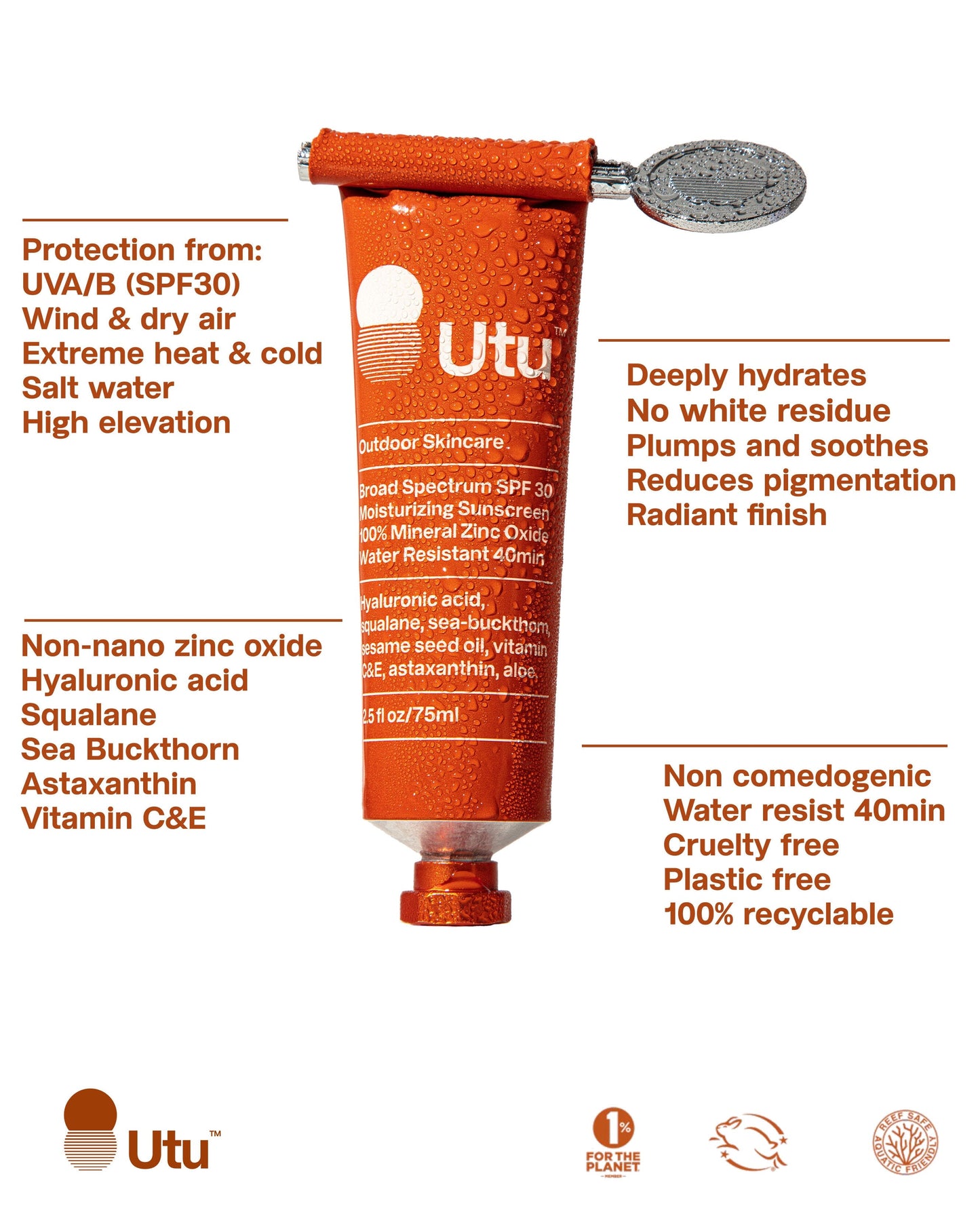 SPF30 Daily Moisturizer Clean Mineral Sunscreen