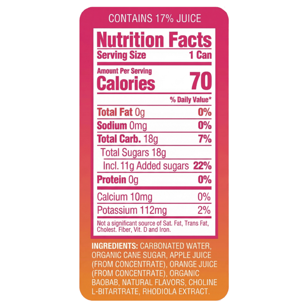Yumé Island Bliss | 24 Pack | Sparkling Adaptogen Drink | Focus & Calm - Vegan America