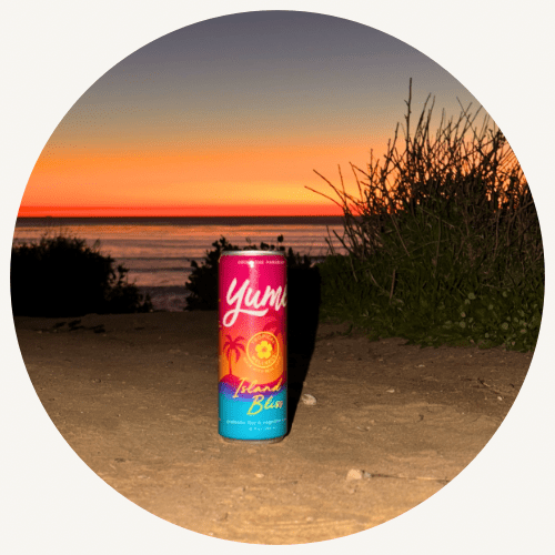 Yumé Island Bliss | 6 Pack Discovery| Sparkling Adaptogen Drink | Focus & Calm - Vegan America