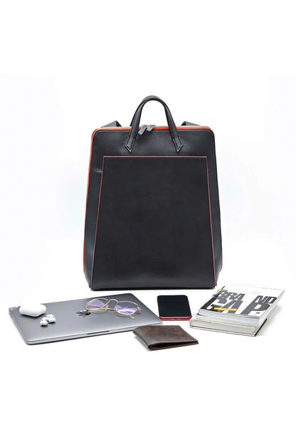 Urban laptop backpack - Black/Red