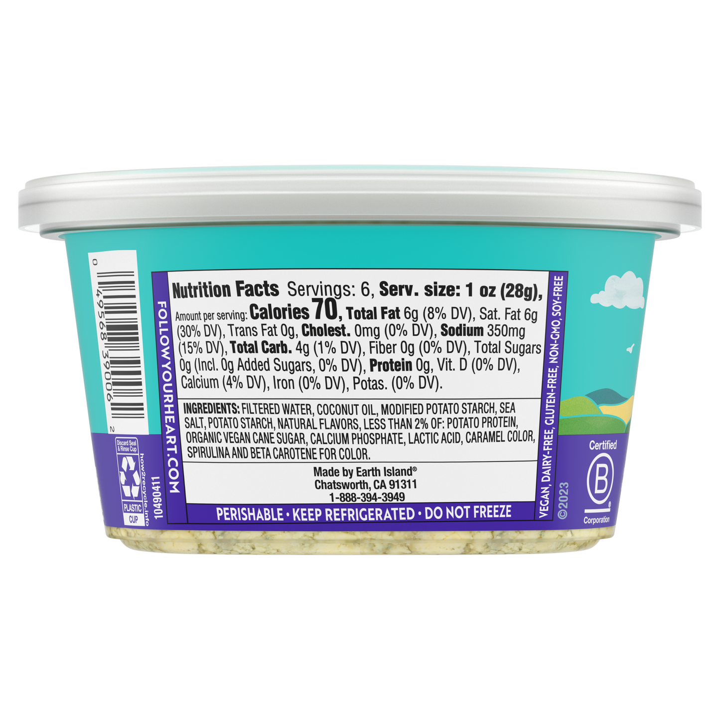 Follow Your Heart - Bleu Cheese Crumbles, 6oz