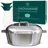 Oval Dutch Oven with Lid - 10 Quart (15 Inch) - Vegan America