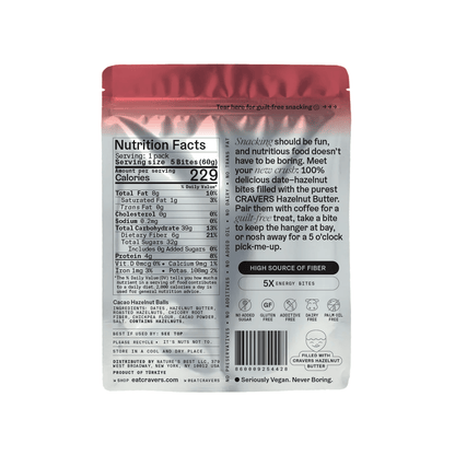 Cacao Hazelnut Bites - Vegan America